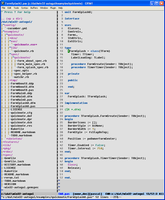 Quicknote project layout in Vim